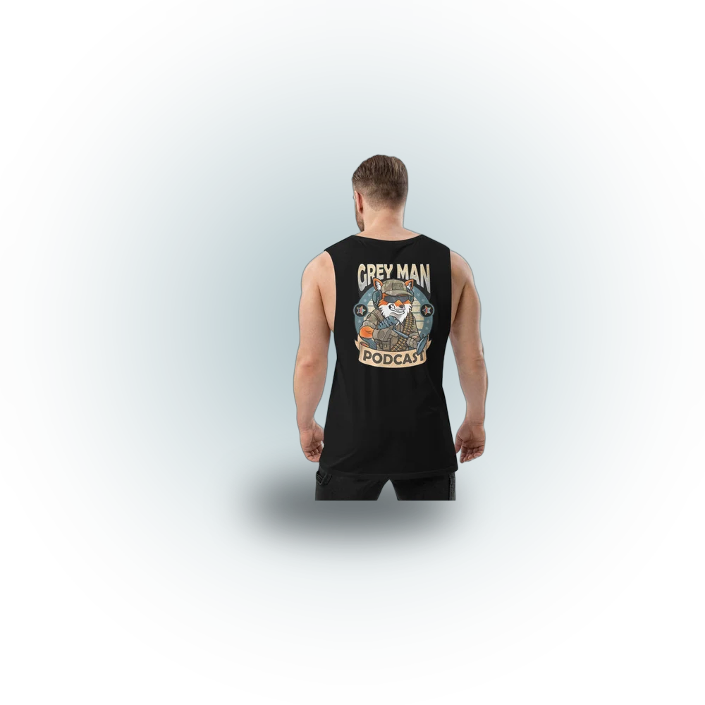 Grey Man Podcast Tactical Fox Tank Top