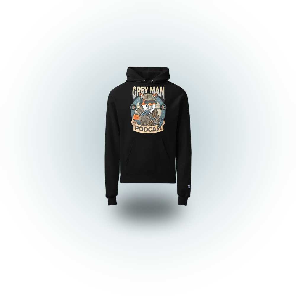 Grey Man Podcast Tactical Fox - Unisex Champion Hoodie