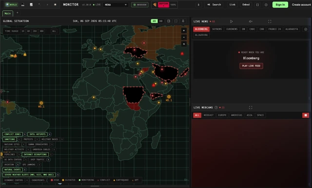 World Monitor screenshot